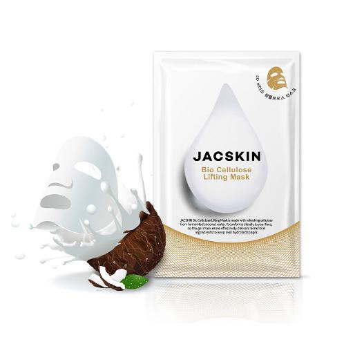 JACSKIN Bio Cellulose Lifting Mask with bio-cellulose nano-fiber coated sheet made in Korea